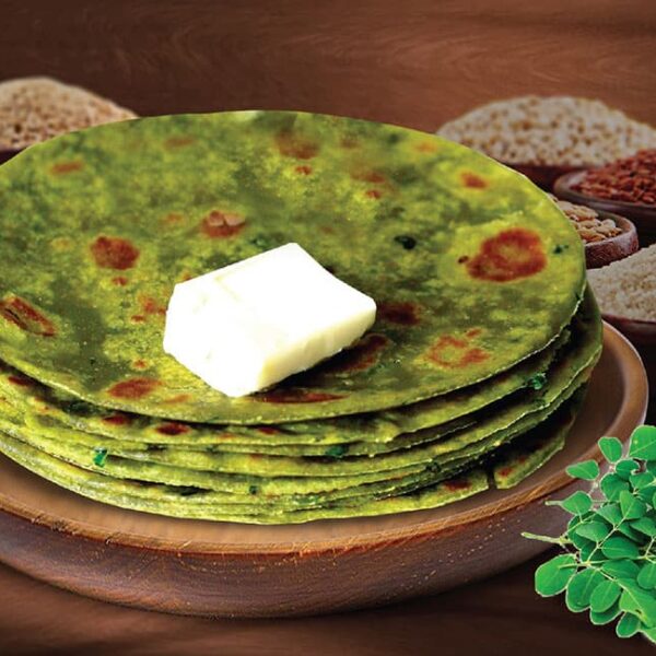 Multi Millet Moringa Leaves Chapati Mix- 500 grams - Image 2